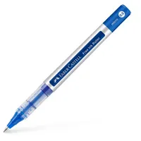Faber-Castell Free Ink Tintenroller grau 0,2 mm, Schreibfarbe: blau,