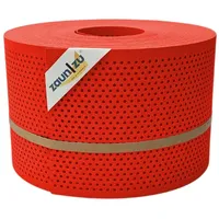 Zaunzu® Sichtschutzstreifen 50 m x 19 cm Rot