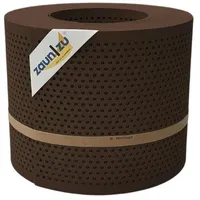 Zaunzu® Sichtschutzstreifen 26 m x 19 cm Braun