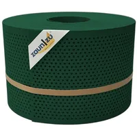 Zaunzu® Sichtschutzstreifen 50 m x 19 cm Grün/Polypropylen