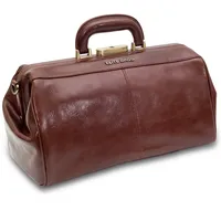 Elite Bags CLASSY deluxe Arzttasche Braun Leder 36 x