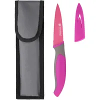 Gräwe Küchenmesser mit Klingenschutz, pink C4