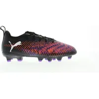 Puma Future 8 Play FG/AG JR Fussballschuh, Black White-Glowing