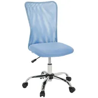 HJH Office Jugenddrehstuhl Kiddy Net ca. 54x88-98x54 cm Blau