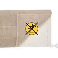 KLEINE WOLKE Badteppich Weiß 120 x 70 cm