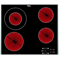 Whirlpool AKT8210LX - Keramisch kookplaat, Kochfeld, Schwarz