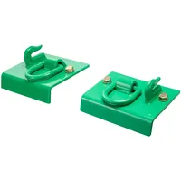 Vevor 7,93mm Traktor-Schaufelhaken mit Zurrring, Güteklasse 70, Stahl, 2er-Set,