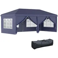 Outsunny Pavillon Stahl Oxford-Gewebe