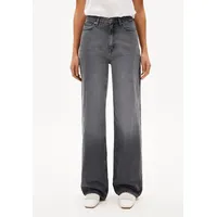 ARMEDANGELS ENIJAA | Wide Jeans recycelte Baumwolle / schwarz