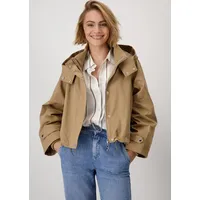 Monari Jacke mit Reißverschlusstaschen, Beige, 42