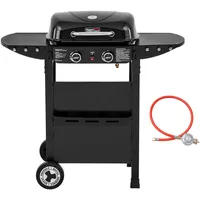 Royal Gourmet 2-Brenner Gasgrill und Griddle Combo, 2 IN
