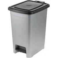 KEEEPER Treteimer, 25 l, Leichte Reinigung, Tretpedal zum hygienischen