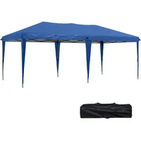 Outsunny Faltpavillon,, - 585Lx295Wx265Hcm - Blau