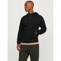 JACK & JONES Sweatjacke in Schwarz | Gr.: XL