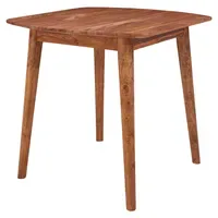 Wohnling Esszimmertisch 80 x 78 x 80 cm sheesham