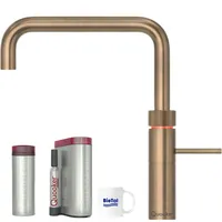 Quooker Fusion Square Messing Patina & PRO3 kochendes Wasser