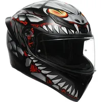 AGV K1 S Lyzard Schwarz/Grau/Rot