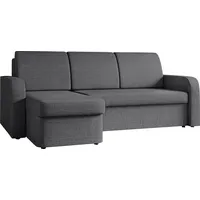 Mirjan24 Ecksofa Grau,