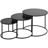 Atmosphera Créateur d'intérieur Beistelltische in schwarz b54 45 35cm