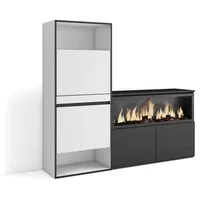SKRAUT HOME Schuhschrank, Raumsparschrank, 167x35x145 cm, Schlafzimmer, Raum, xxl,