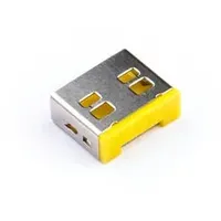 Smartkeeper ESSENTIAL 100x USB-A Blocker Gelb
