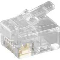 Goobay RJ12 Stecker Flachkabel St,6polig 50251