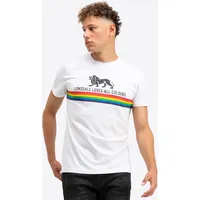 Lonsdale Nelson Kurzarm-t-shirt - White - M