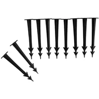 Boni-Shop® Bodenanker Erdnägel 11,5 cm 10 Stück