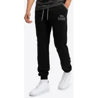 Lonsdale Herren Jogginghose schmale Passform WANSFORD Trainingsanzug - Black