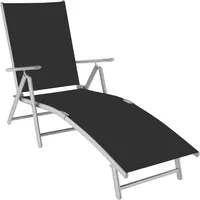 Tectake tectake® Gartenliege, Marisol aus Aluminium,