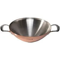 De Buyer Prima Matera Wok Kupfer/Edels. mit 2 Griffen