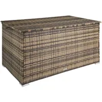 Tectake Auflagenbox Oslo 145 x 82,5 x 79,5 cm