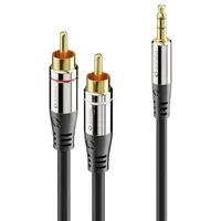 Sonero 2x Cinch auf 3,5mm Audio Kabel 0,5m