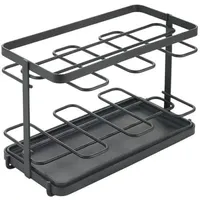 Metaltex Tokyo LAVA Utensilien-Organizer, schwarz