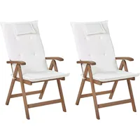 Beliani Amantea Gartenstuhl 54 x 105 x 69 cm