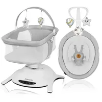 Lionelo Babywippe Bella SET 2in1, 360 Grad, Elektrisch drehbar,