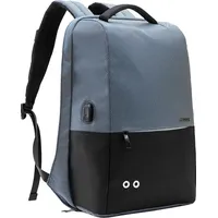 Bestlife Laptop-Rucksack NEOTON 2.0 Kunststoff schwarz/grau bis 39,6 cm