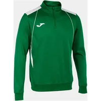 Joma Halbreißverschluss-Sweatshirt Grün/Weiß XXL