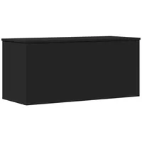VidaXL Truhe Schwarz 100x42x46 cm Holzwerkstoff