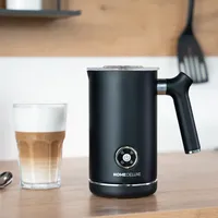 Home Deluxe Milchaufschäumer ROYAL Matt Schwarz