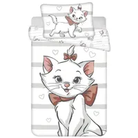 Disney Marie Kinderbettwäsche – Bettbezug 100x135 cm, & Kissenbezug