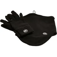 URBAN CLASSICS Hiking Fleece Set Handschuhe Black One Size