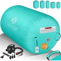 Kesser KESSER® Aufblasbare Air Roll Airtrack, Gymnastik-Rolle inkl. Tragetasche