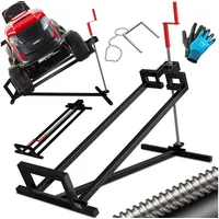 Masko MASKO® Rasentraktor Heber 400kg Aufsitzmäher Hebevorrichtung Rasentraktorheber Reinig.Hilfe