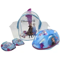 Volare Fahrradhelm Fahrrad Helm Knieschoner Ellenbogenschoner FROZEN Elsa 946