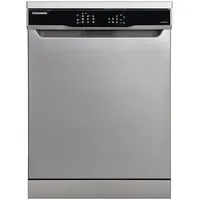 Telefunken G-FS-6014-C-I Geschirrspüler (freistehend, 598 mm breit, Silber)