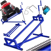 Masko MASKO® Rasentraktor Heber 400kg Aufsitzmäher Hebevorrichtung Rasentraktorheber Reinig.Hilfe