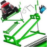 Masko MASKO® Rasentraktor Heber 400kg Aufsitzmäher Hebevorrichtung Rasentraktorheber Reinig.Hilfe