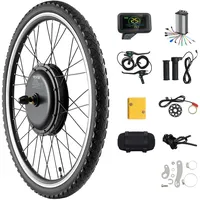Vevor Elektro-Fahrrad Kit, 1000W Motor e-bike Ebike Umbausatz 420U/min