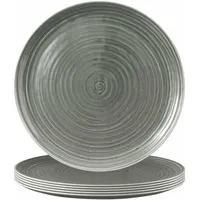 SELTMANN WEIDEN Pizzateller ø 31,5 cm perlgrau 6er Set